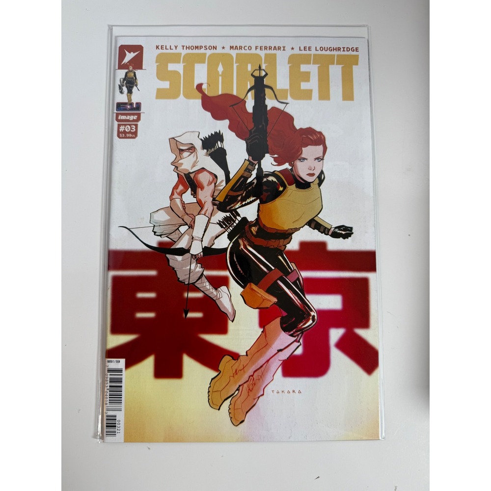 Scarlett #3 2024 Image Comics Kelly Thompson Marcio Takara Cover GI Joe Tokyo